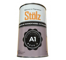 Абсолютно матовая краска для стен и потолков Stölz  A1 Base C 0.9L