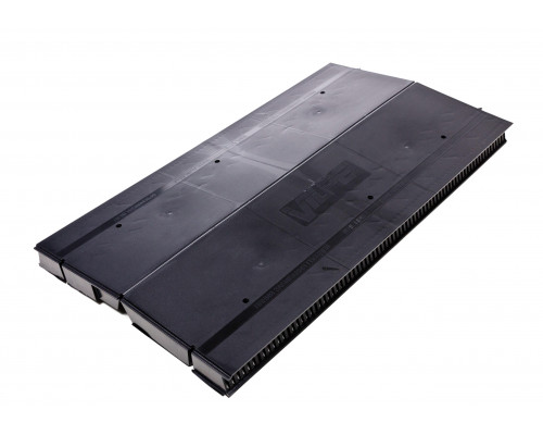 Аэратор коньковый Vilpe Airidge Felt 580 х 325 х 30 мм. RAL 9005 черный
