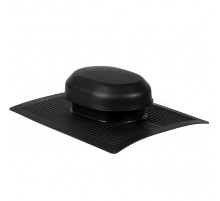 Аэратор скатный для мягкой кровли KROVENT Aero-Vent RAL 9005 Черный