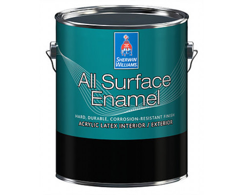 Антикоррозийная эмаль Шервин Уильямс / Sherwin-Williams All Surface Enamel Gloss Lattex матовая 3,785л.