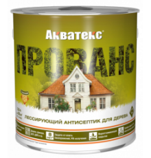 Антисептик для дерева лессирующий АКВАТЕКС -ПРОВАНС тик 2,5 л., Рогнеда