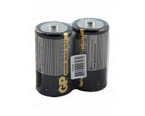 БАТАРЕЙКА GP SUPERCELL 13S/ТИП D (2 ШТ. В СЛЮДЕ) (10/100)