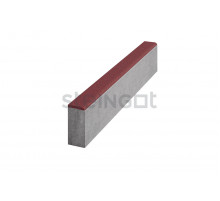 Бордюр садовый Steingot 1000 x 200 x 80 мм. Темно-красный