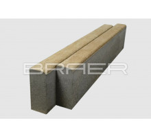Бордюр тротуарный BRAER БР 100.20.8 Color Mix Миндаль