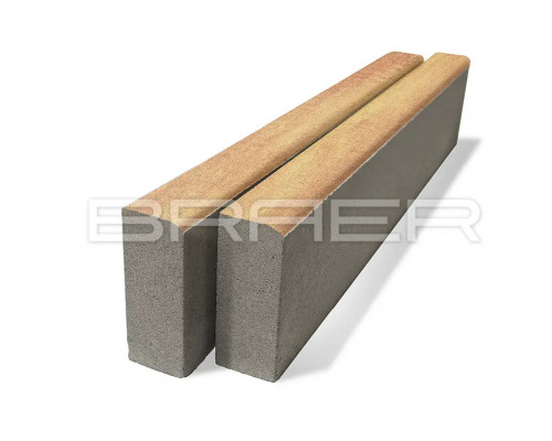 Бордюр тротуарный BRAER БР 100.20.8 Color Mix Рассвет