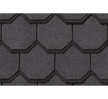Черепица гибкая Carriage House двухслойная Pearl Black 1,858 м2. CertainTeed
