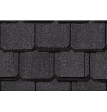 Черепица гибкая Grand Manor трехслойная Black Pearl 1,858 м2. CertainTeed  