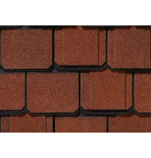 Черепица гибкая Grand Manor трехслойная Georgian Brick 1,858 м2. CertainTeed  