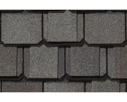 Черепица гибкая Grand Manor трехслойная Stonegate Gray 1,858 м2. CertainTeed  