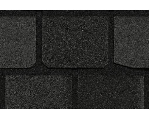 Черепица гибкая Highland Slate однослойная Black Granite 2,980 м2. CertainTeed