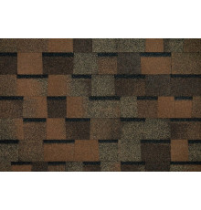Черепица гибкая Kerabit Premium Chestnut / Каштановый 2,57 м2 