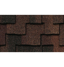 Черепица гибкая ламинированная Presidental Shake двухслойная Aged Bark 1,858 м2. CertainTeed