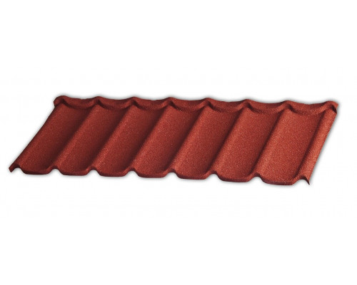 Черепица композитная Gerard Diamant Spanish red 1270 х 398 мм.