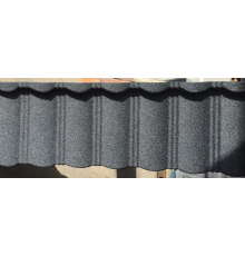 Черепица композитная Gerard Heritage Dark Silver 1250 х 367 мм.