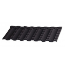 Черепица композитная Gerard Heritage Deep Black 1250 х 367 мм.