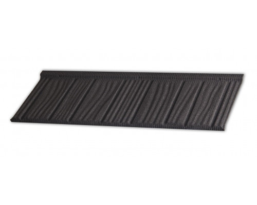 Черепица композитная Gerard Shake Deep Black 1250 х 371 мм.