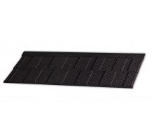 Черепица композитная Gerard Shingle Deep Black 1260 х 369 мм.