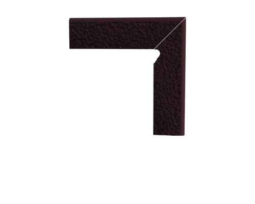 Цоколь структурный правый / левый Paradyz Natural Brown Duro 300 x 81 x 11 мм.