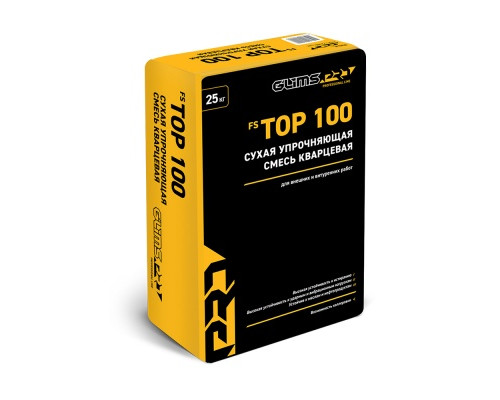 Cухая упрочняющая смесь кварцевая GLIMS PRO FS TOP 100 / 25 кг.
