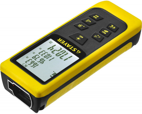Дальномер STAYER "MASTER" MAX-Control лазерный, 2 точки отсчета, дальность 50м, точность 2мм