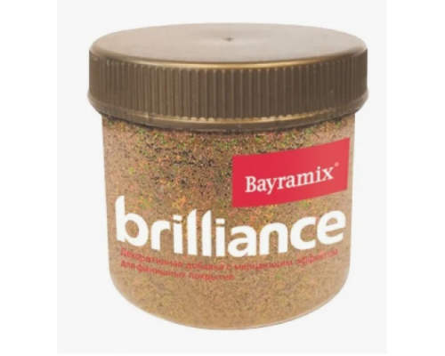 Декоративная добавка с мерцающим эффектом Bayramix Brilliance Gold 100 мл.