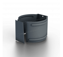 Держатель трубы на кирпич Металл Профиль Foramina Freeze D100 Grey Серый