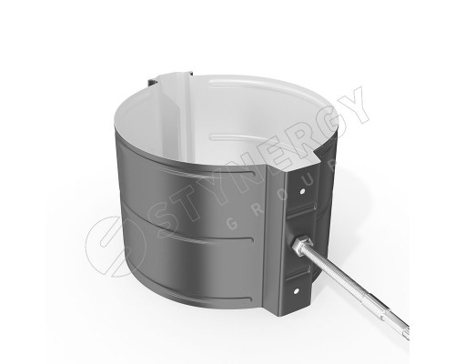 Держатель трубы на кирпич Stynergy D125/100 мм. RAL 7024 Серый графит
