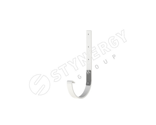 Держатель желоба 260 мм. Stynergy D125/100 мм. RAL 9003 Сигнальный белый