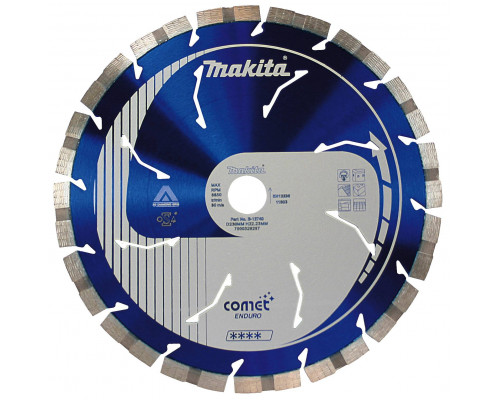 Диск алмазный для кирпича 230 x 22.23 мм. Cosmos Comet Enduro Makita B-12740