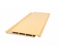 Доска фасадная из ДПК Ecodecking Классик Тиснение 160 х 17 х 3000 мм. Песочный