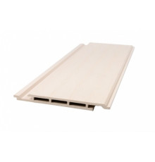 Доска фасадная из ДПК Ecodecking Классик Тиснение 160 х 17 х 3000 мм. Слоновая кость
