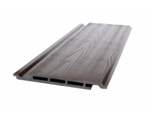 Доска фасадная из ДПК Ecodecking Титан Тиснение 160 х 17 х 4000 мм. Шоколад