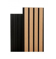 Доска фасадная реечная Ecodecking Скай co-extrusion 200 х 20 х 3000 мм. Бук