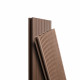 Доска террасная ДПК Ecodecking Базик 140 х 28 х 3000 мм. Шоколад