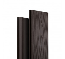 Доска террасная ДПК Ecodecking Топ 146 х 24 х 3000 мм. Венге