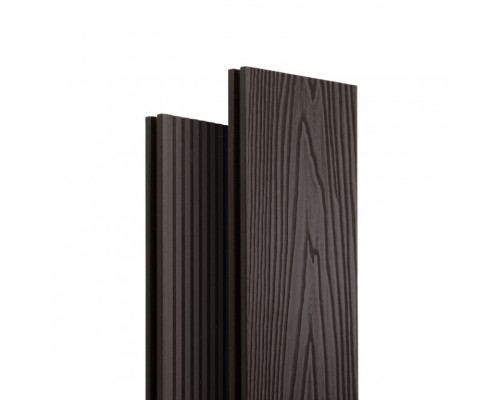 Доска террасная ДПК Ecodecking Топ 146 х 24 х 4000 мм. Венге