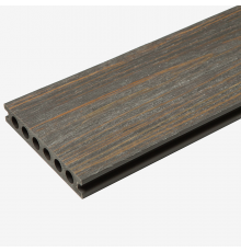 Доска террасная из ДПК CM Decking ЗЕБРАНО Graphite 138 х 23 х 3000 мм. Графит
