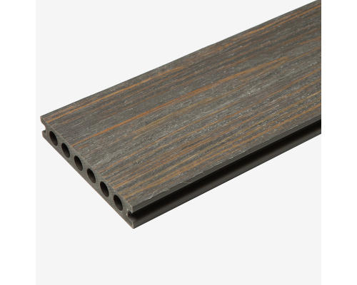 Доска террасная из ДПК CM Decking ЗЕБРАНО Graphite 138 х 23 х 3000 мм. Графит