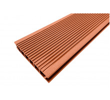 Доска террасная из ДПК Deckron Classic 153 х 28 х 4000 мм. Терракот