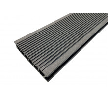 Доска террасная из ДПК Deckron Classic 153 х 28 х 6000 мм. Серый
