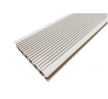 Доска террасная из ДПК Deckron Classic 153 х 28 х 6000 мм. Слоновая кость