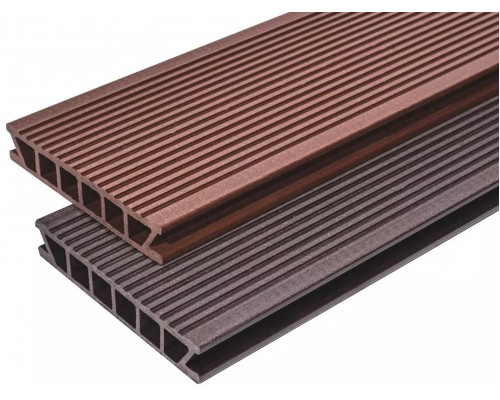 Доска террасная из ДПК Deckron Classic 153 х 28 х 6000 мм. Венге