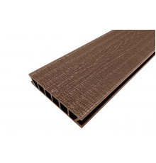 Доска террасная из ДПК Deckron Woodlike 3D тиснение под дерево 153 х 28 х 4000 мм. Коричневый