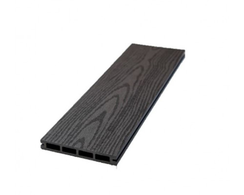 Доска террасная из ДПК тиснение/вельвет Ecodecking Техно 145 х 20 х 3000 мм. Венге