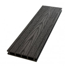 Доска террасная из ДПК тиснение/вельвет Ecodecking Техно плюс 150 х 25 х 3000 мм. Венге