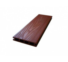 Доска террасная из ДПК тиснение/вельвет Ecodecking Титан 3D 140 х 25 х 4000 мм. Терракот