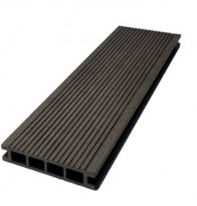 Доска террасная из ДПК вельвет Ecodecking Экстра 140 х 28 х 4000 мм. Шоколад