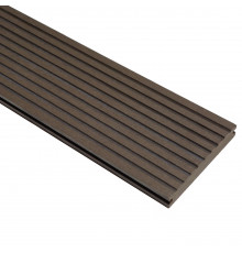 Доска террасная полнотелая из ДПК CM Decking ВИНТАЖ СОЛИД Wenge 140 х 20 х 3000 мм. Венге