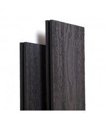 Доска террасная тиснение/вельвет Ecodecking МПК Про 145 х 20 х 4000 мм. Графит 