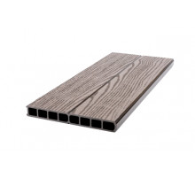 Доска заборная двухсторонняя из ДПК Ecodecking Техно 200 х 25 х 3000 мм. Венге